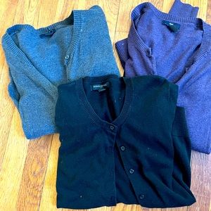 3 cardigans